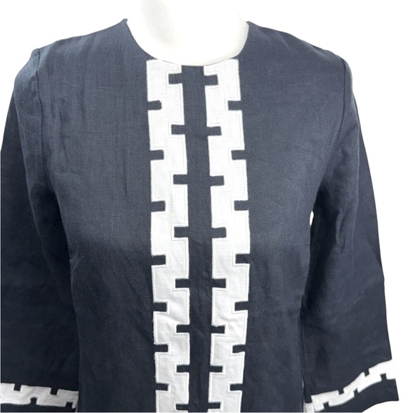 Tuckernuck,Atlantic-Pacific Navy Dress,”Let Compliments Begin”,Size M - Picture 5 of 11